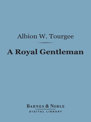 cover image of A Royal Gentleman (Barnes & Noble Digital Library)